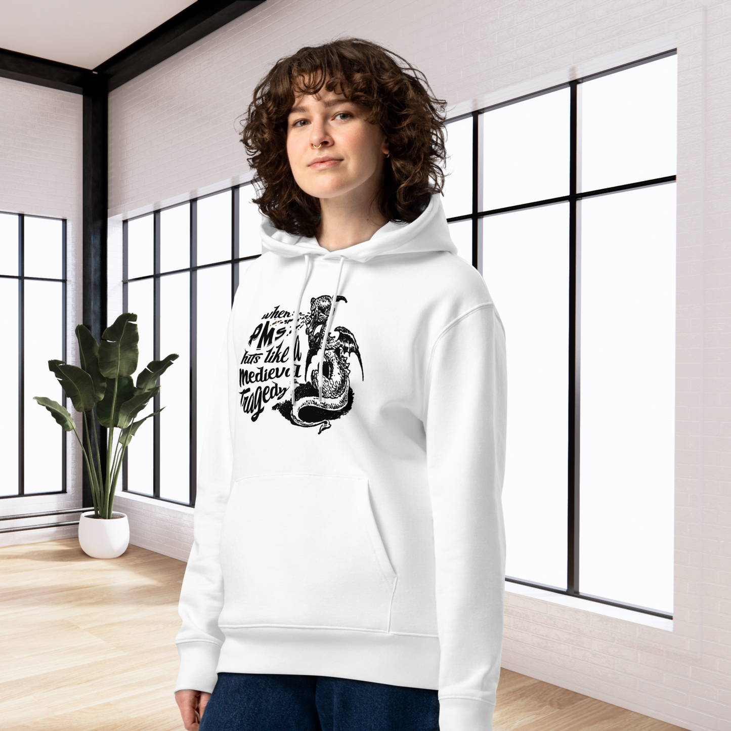 Unisex Organic Eco Cotton Hoodie in Certified Fair Trade & Vegan Quality⎜Caccao