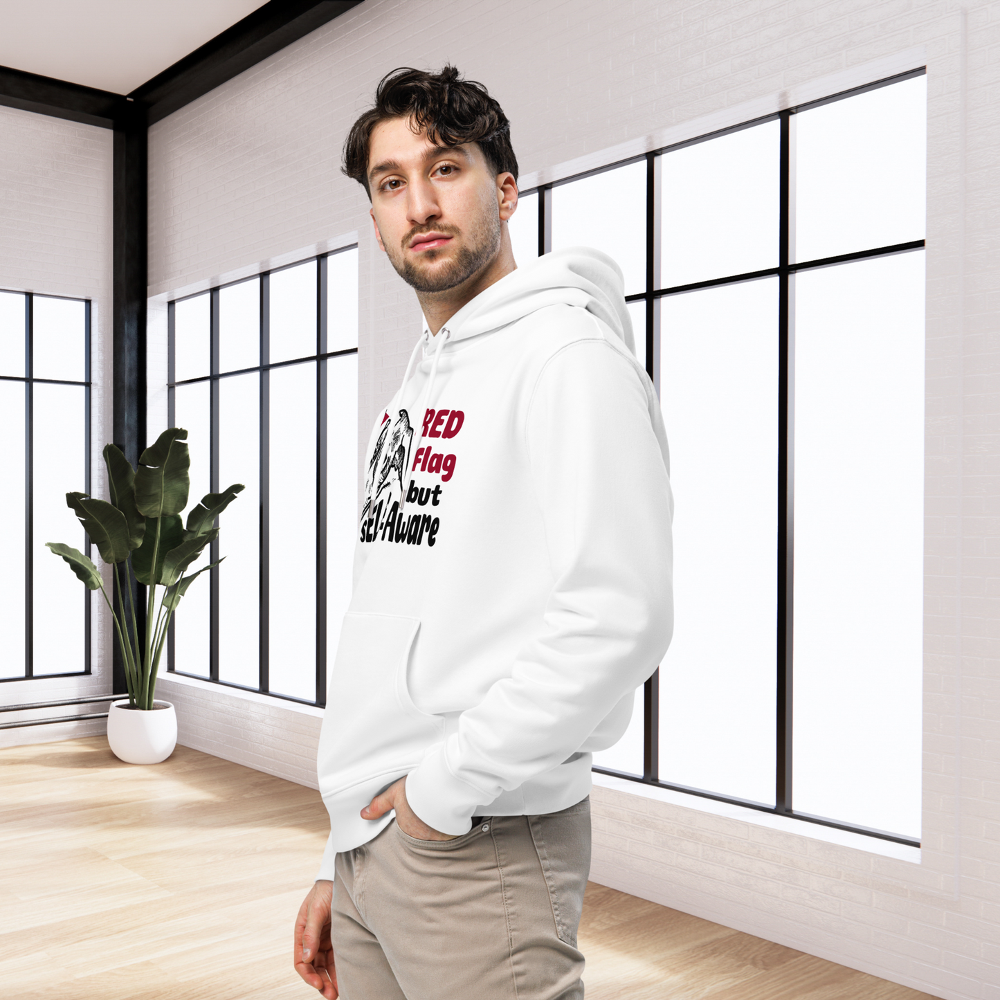 Unisex Organic Eco Cotton Hoodie in Certified Fair Trade & Vegan Quality⎜Caccao