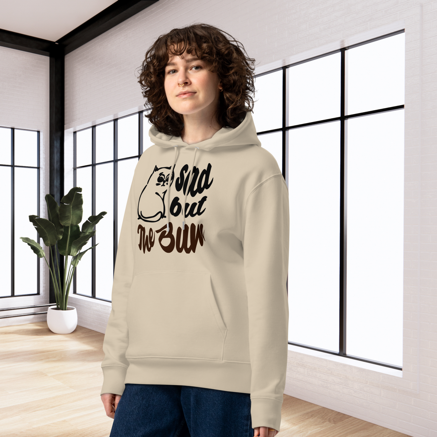 Unisex Organic Eco Cotton Hoodie in Certified Fair Trade & Vegan Quality⎜Caccao