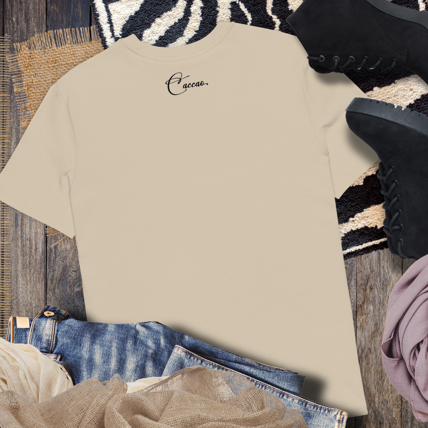 Uni Bio "Challenge Status Quo" Premium Quality T-Shirt for Gentle Rebels⎜Caccao