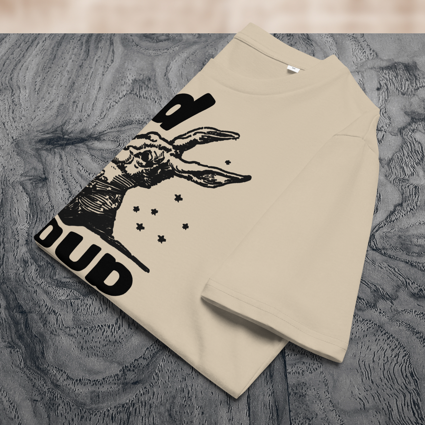 Uni Eko "Loud 'n Proud" Proud Organic Cotton T-Shirt in Certified Fair Trade, Slow Fashion, Organic and Vegan Regime │ Cacao