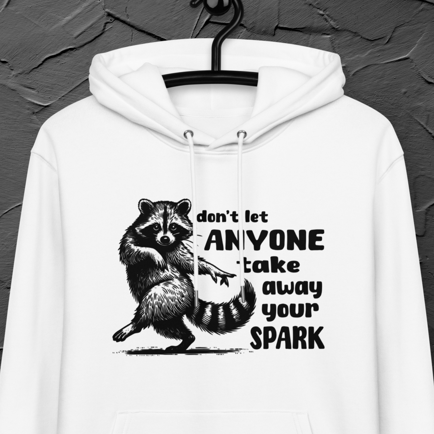 Uni Eco Raccoon Cutesy Hoody The Sweatshirt That Keeps Your Inner Sparkle │ Caccao