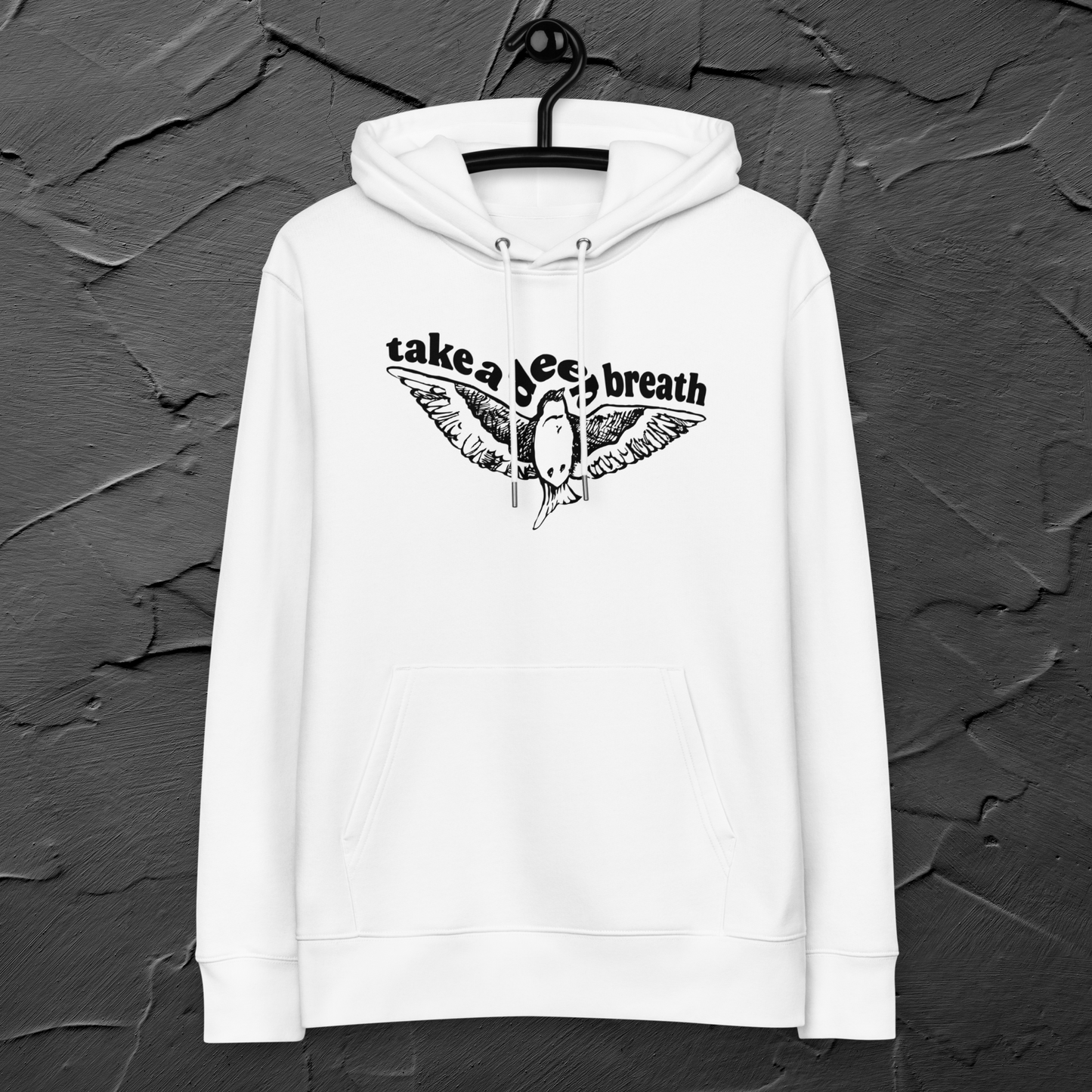 Unisex Natural Cotton Hoodie Sweatshirt in Certified Fair Trade & Vegan & Organic Quality⎜Caccao