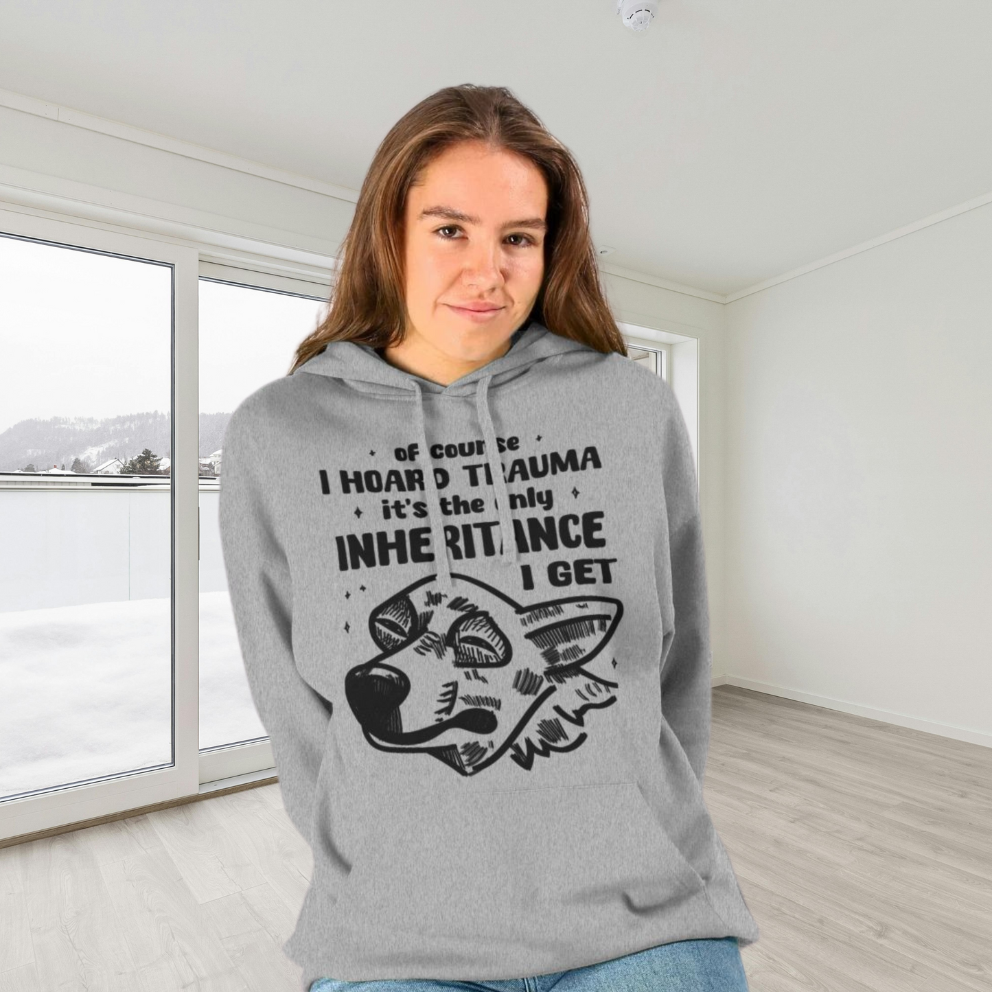 Uni Bold & Funny Hoodie with Superstition and Sarcasm in Top Quality │ Caccao