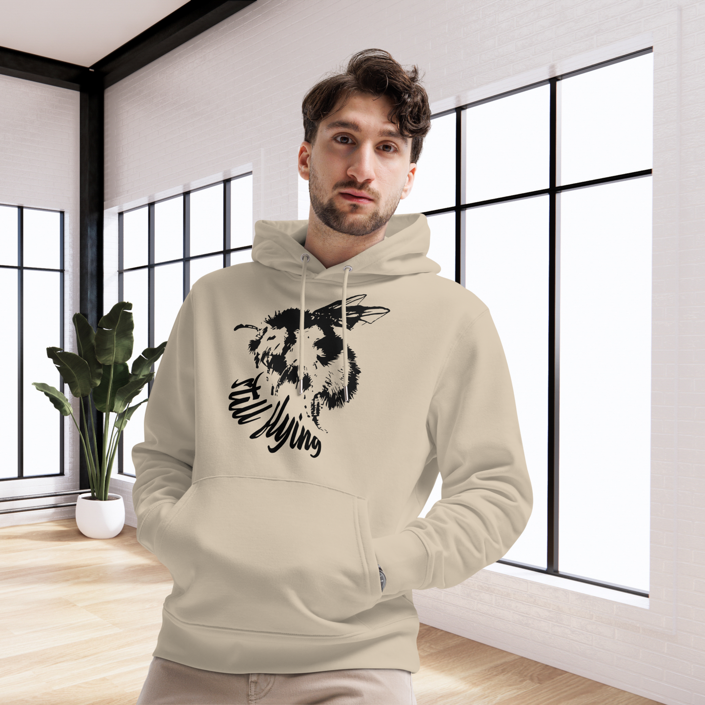 Stylish Uni Eco Hoody Still Flying – Sustainable Compass for Those Who Endured │ Caccao