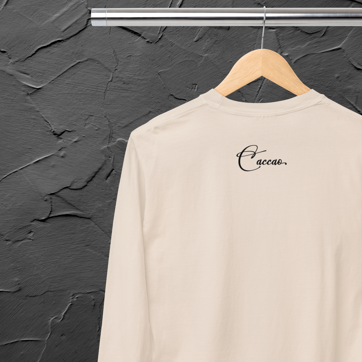 Uni Oversize Vegan "Your New Life Will Cost You Your Old One" Organic Cotton Hoodie in Certified Quality⎜Caccao