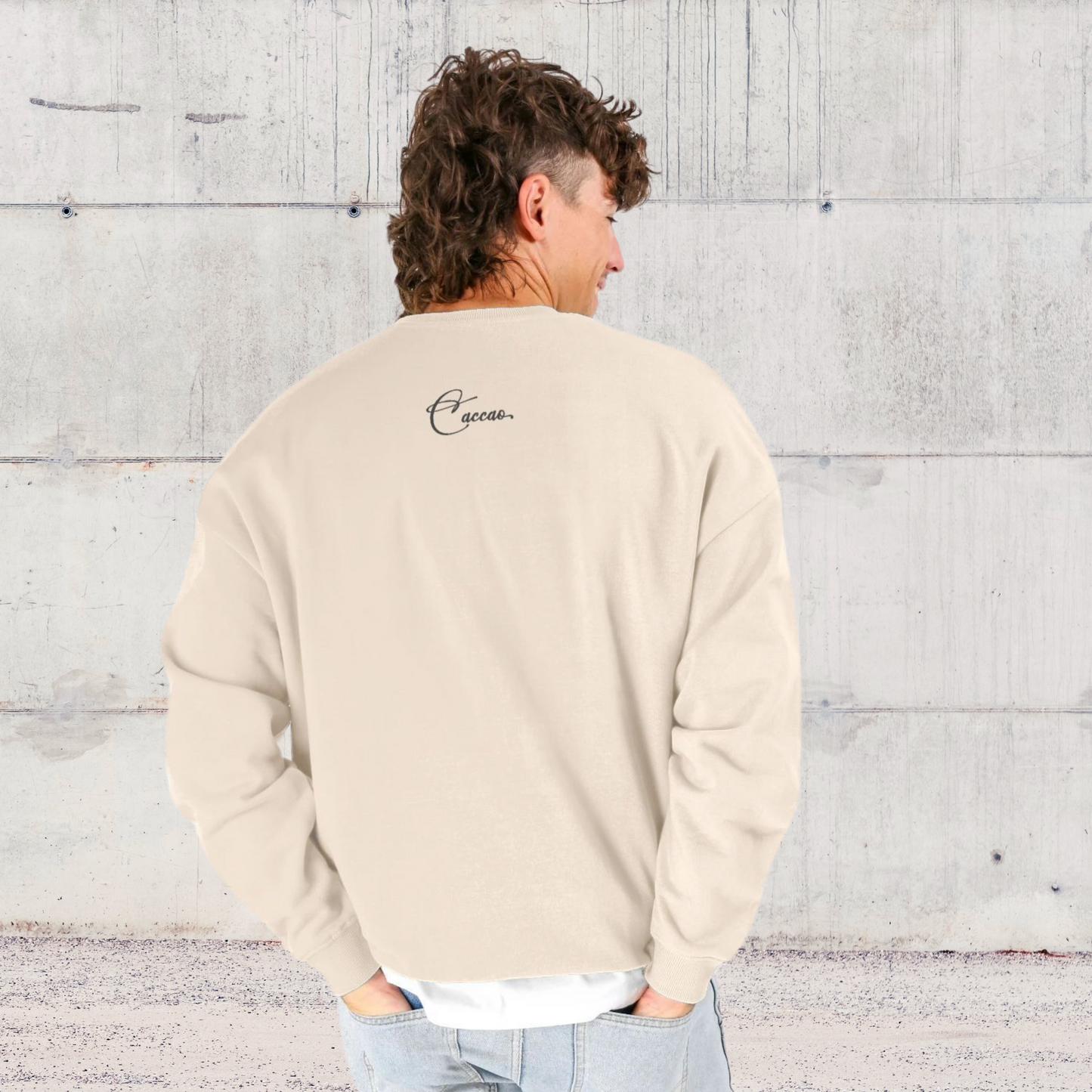 Uni UK+CZ Eko Circular "Sanity is Overrated" Organic Cotton Hoodie in Certified Fair Trade Quality │ Caccao