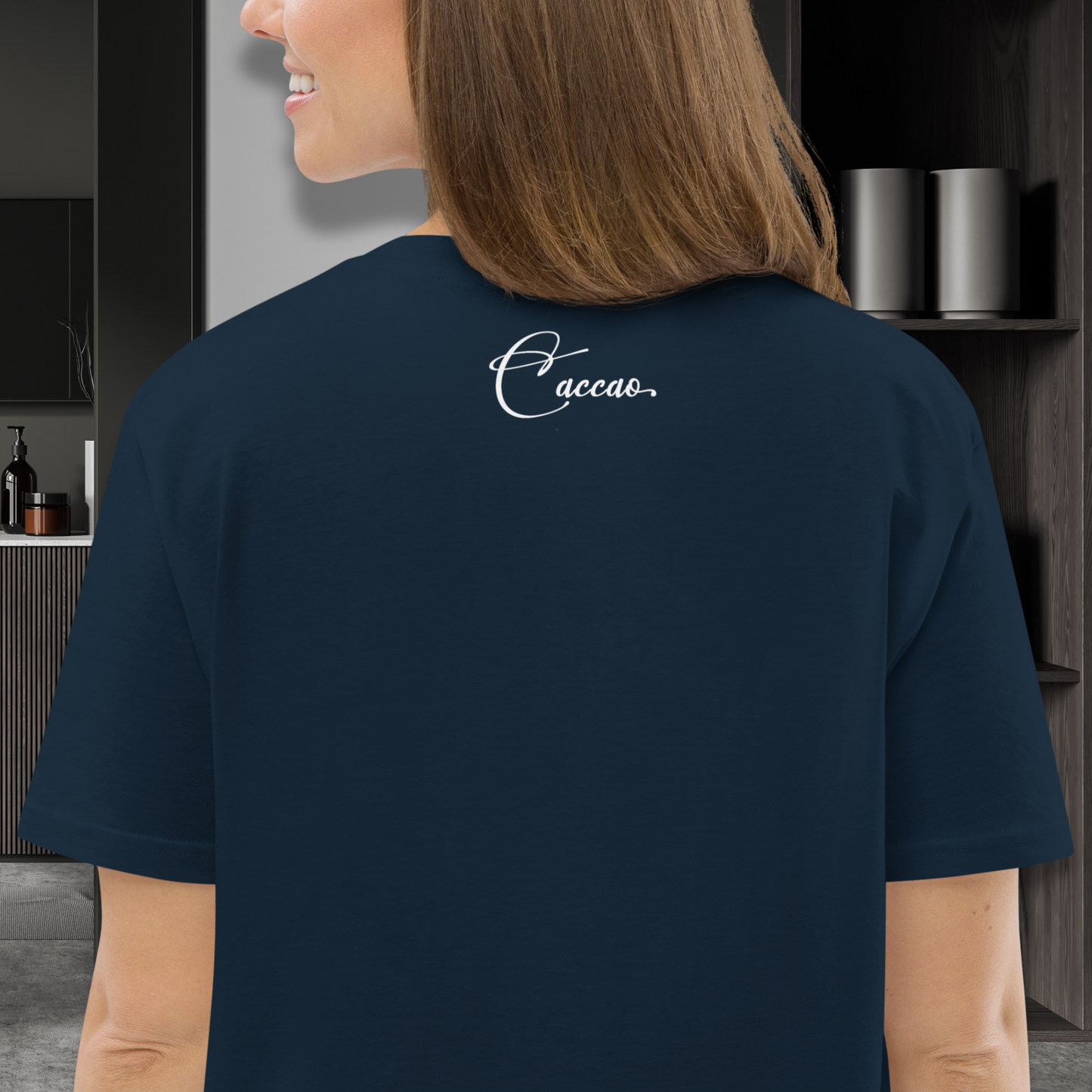 Minimalist Unisex "Rise Up" Organic Cotton T-Shirt: The Power of Simplicity and Courage │ Caccao