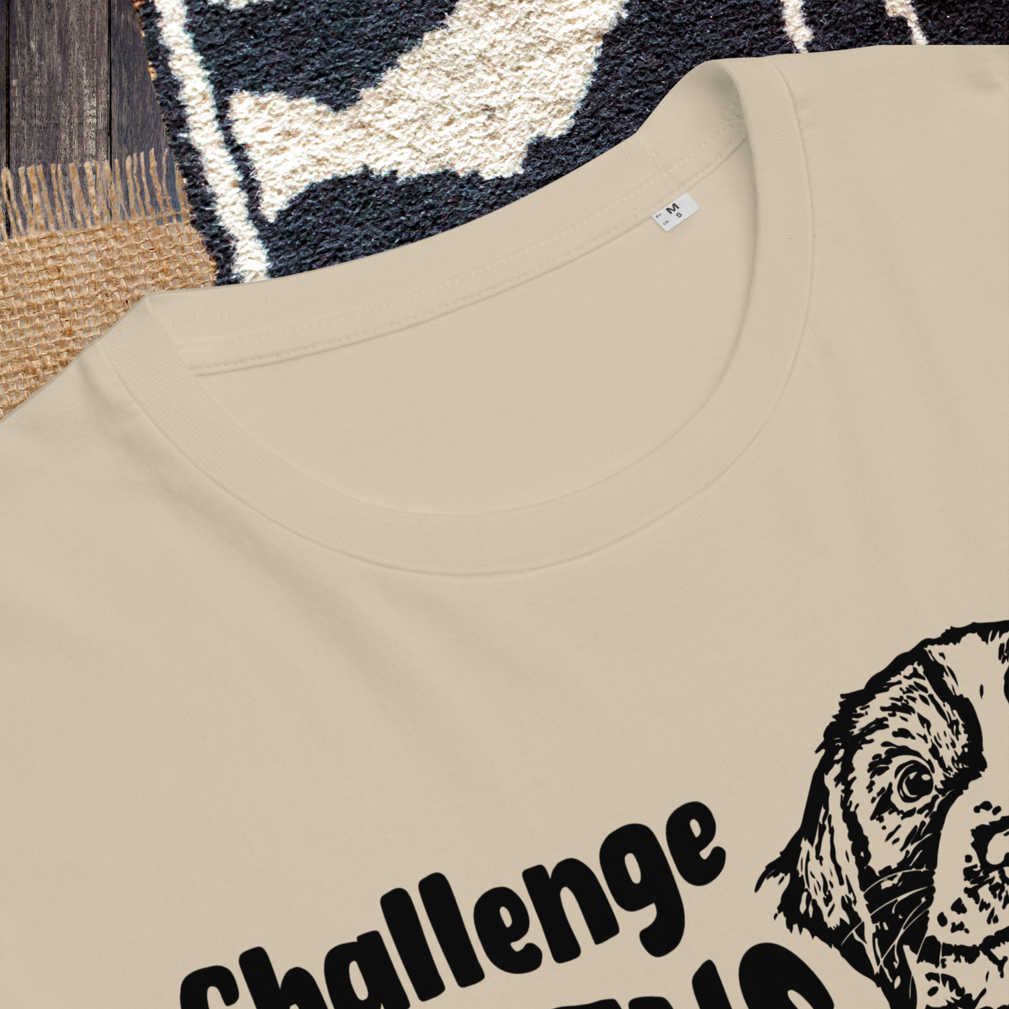 Uni Bio "Challenge Status Quo" Premium Quality T-Shirt for Gentle Rebels⎜Caccao