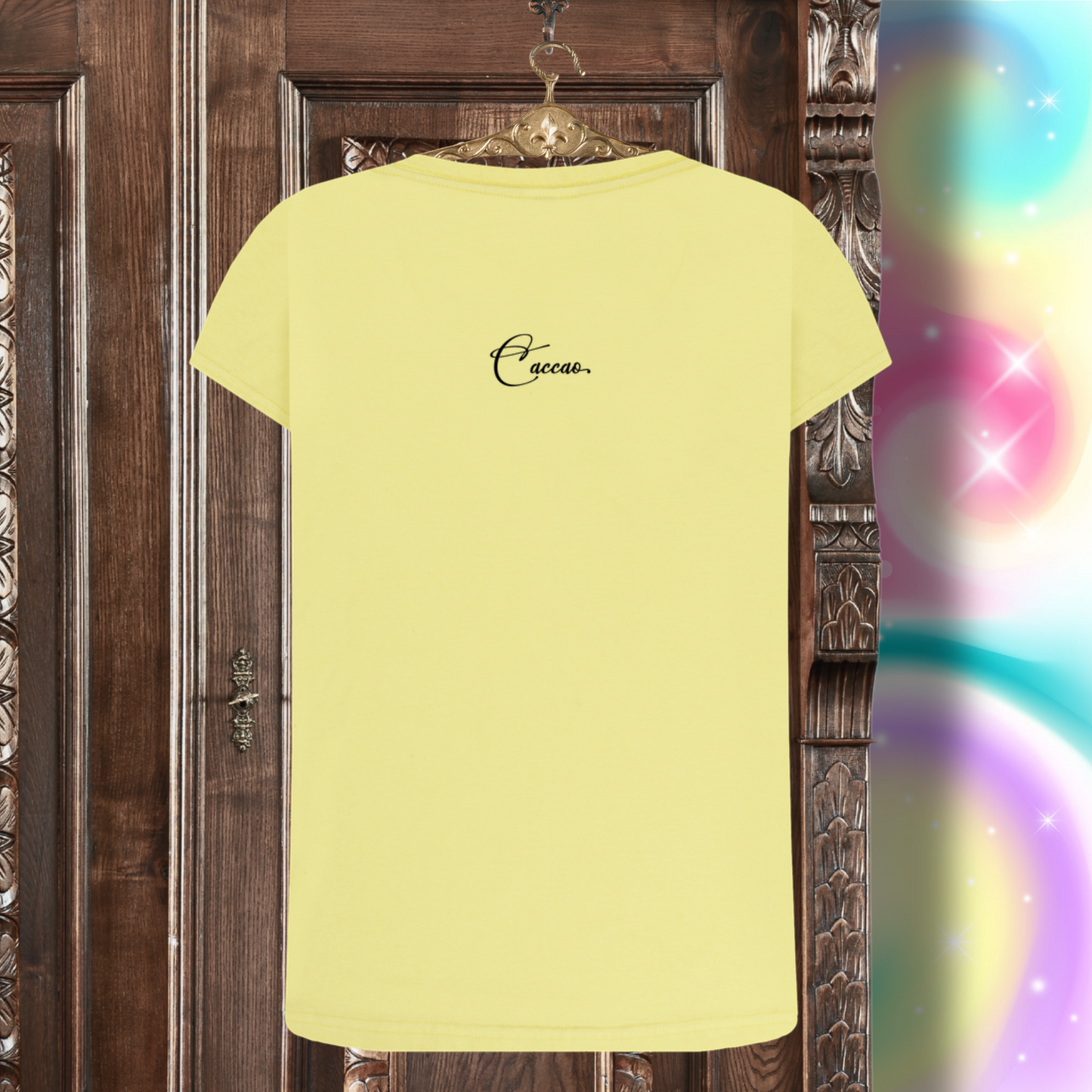 Women's Mental Health Awareness "Training my inner denons..." Elegant 'Bodysuit' T-Shirt in Premium, Certified Quality │ Caccao