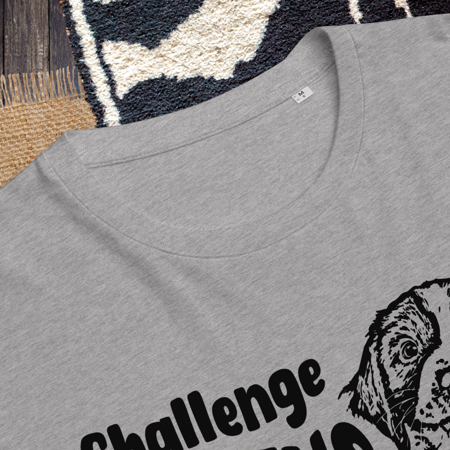 Uni Bio "Challenge Status Quo" Premium Quality T-Shirt for Gentle Rebels⎜Caccao