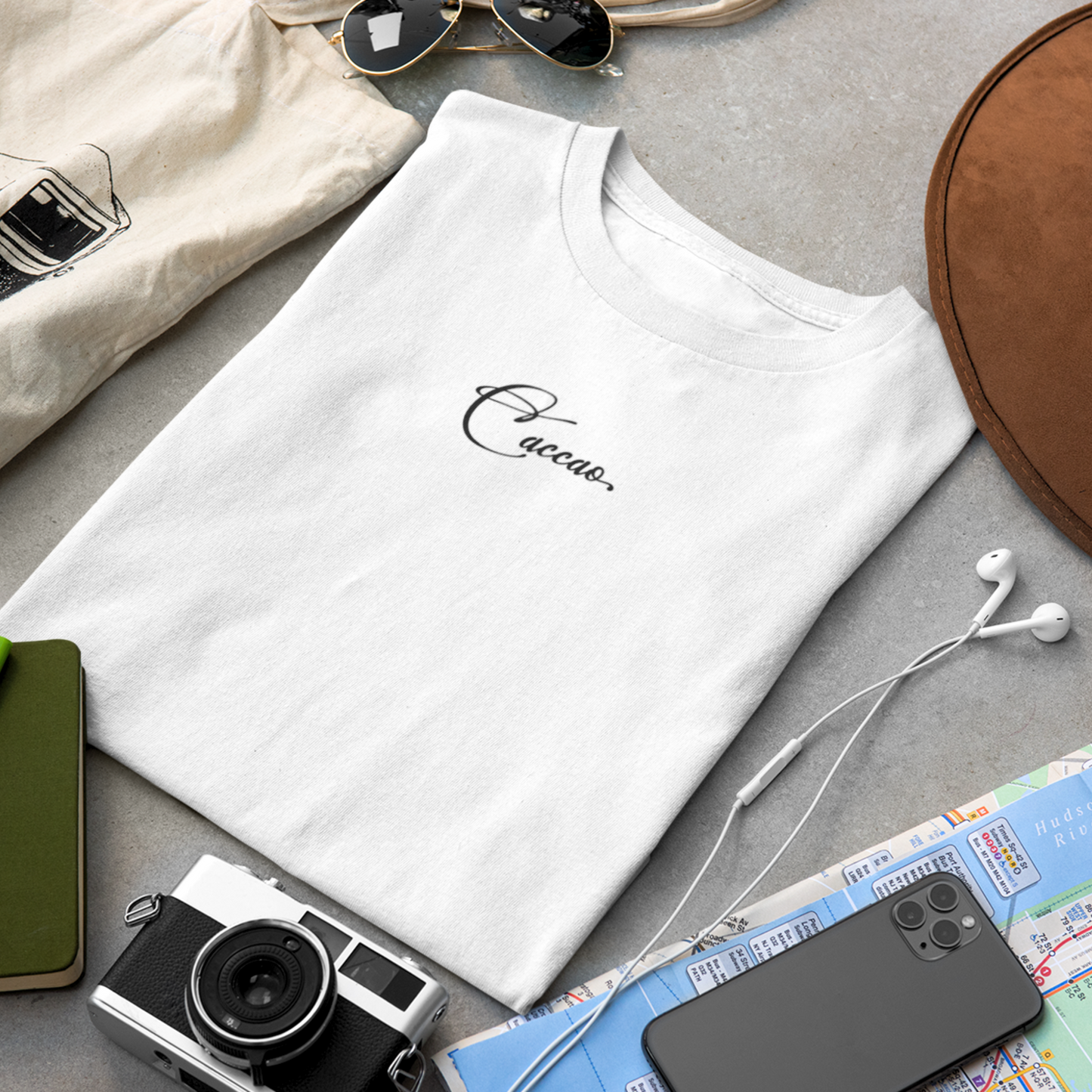 Králičí "Nope" Tištěno na Zadní Straně tohoto Organického, Sarkastického Trička v Prémiové Fair Trade Kvalitě │ Caccao