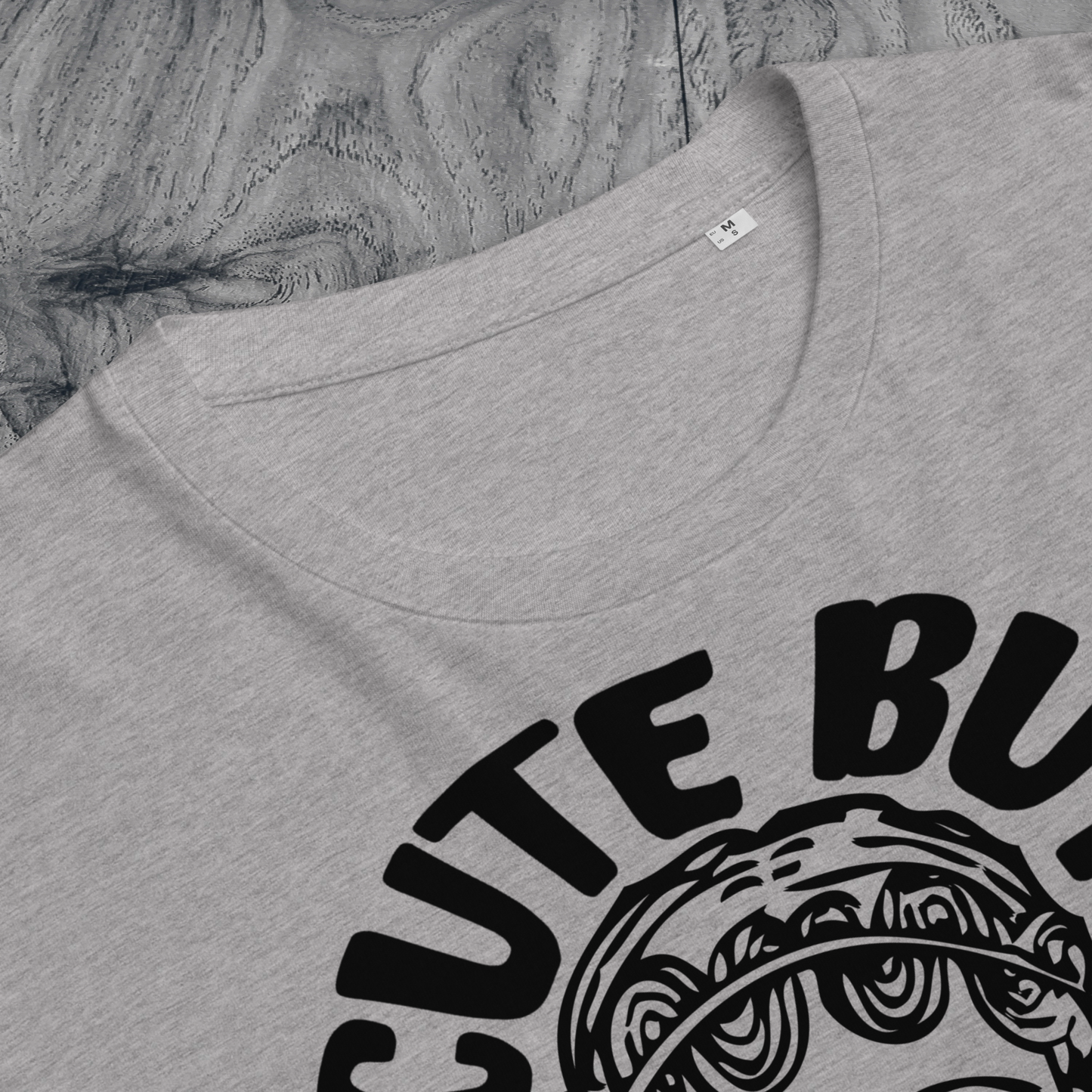 Uni Cotton "Cute but Crazy" Vintage T-Shirt in Fair Trade & Vegan Quality⎜Caccao