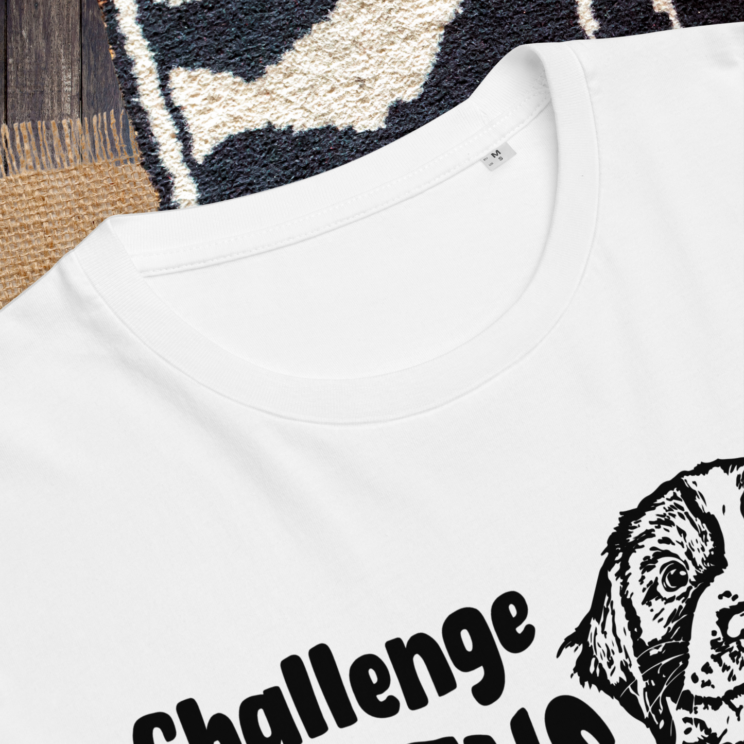 Uni Bio "Challenge Status Quo" Premium Quality T-Shirt for Gentle Rebels⎜Caccao