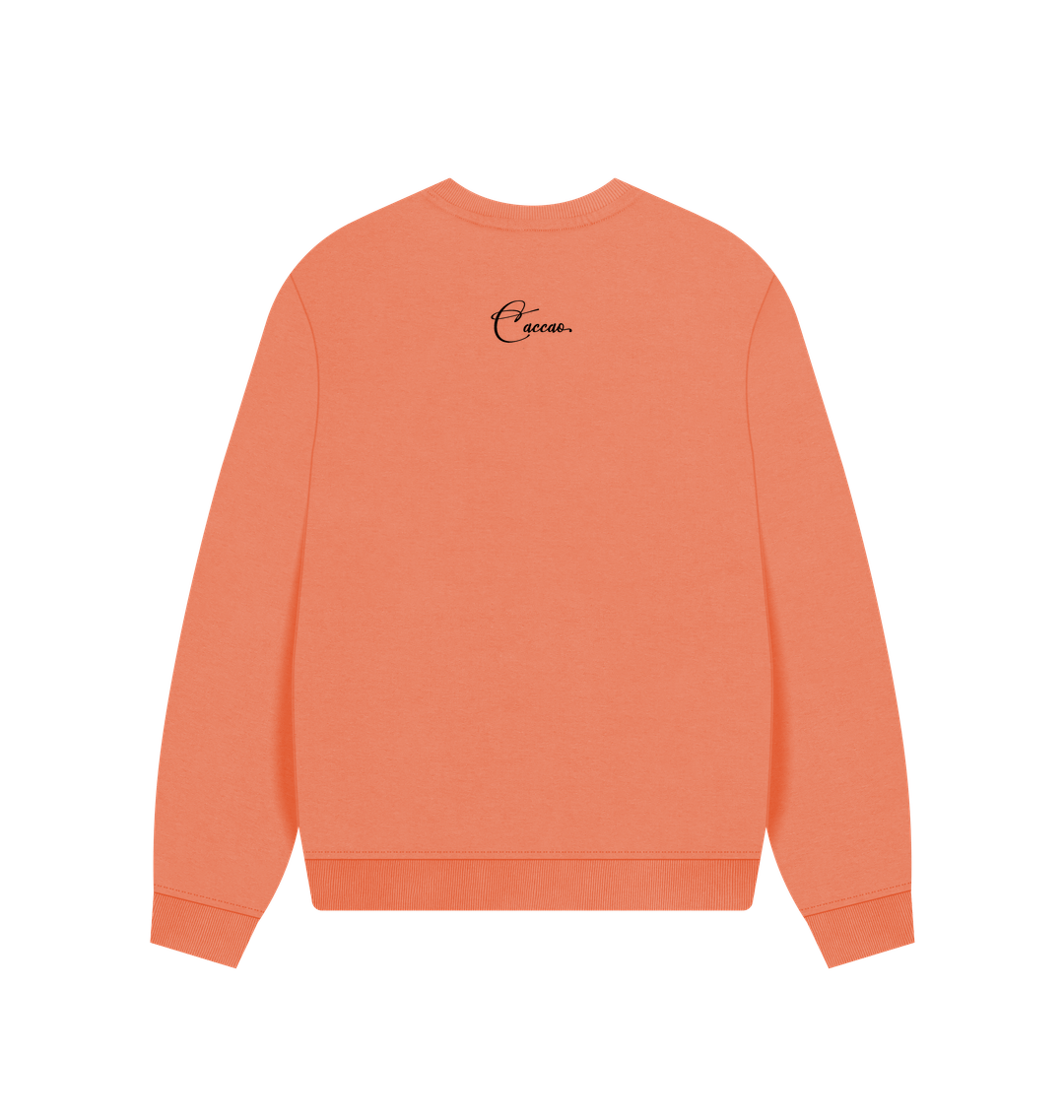 Apricot Printed Sweater