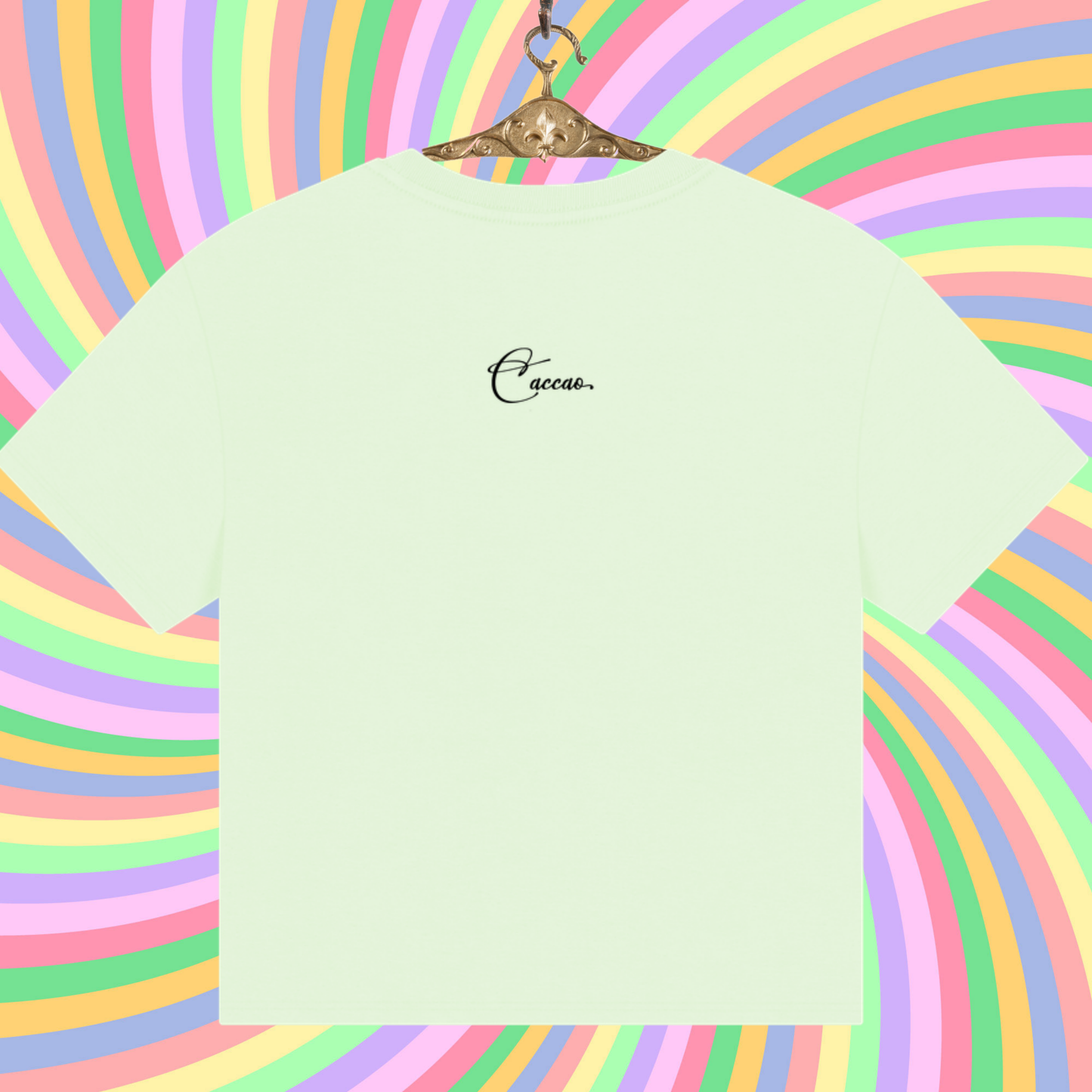 π¬π§π¨πΏ Women's Boxy "I slow blink at you" T-shirt in Fair Trade, Circular & Slow Fashion Mode - Shipped from UK β Caccao