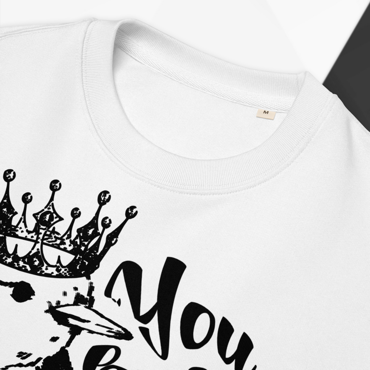 Ekologická Mikina z Organické Bavlny s Motivem Laskavosti v Prémiové Kvalitě │ Caccao