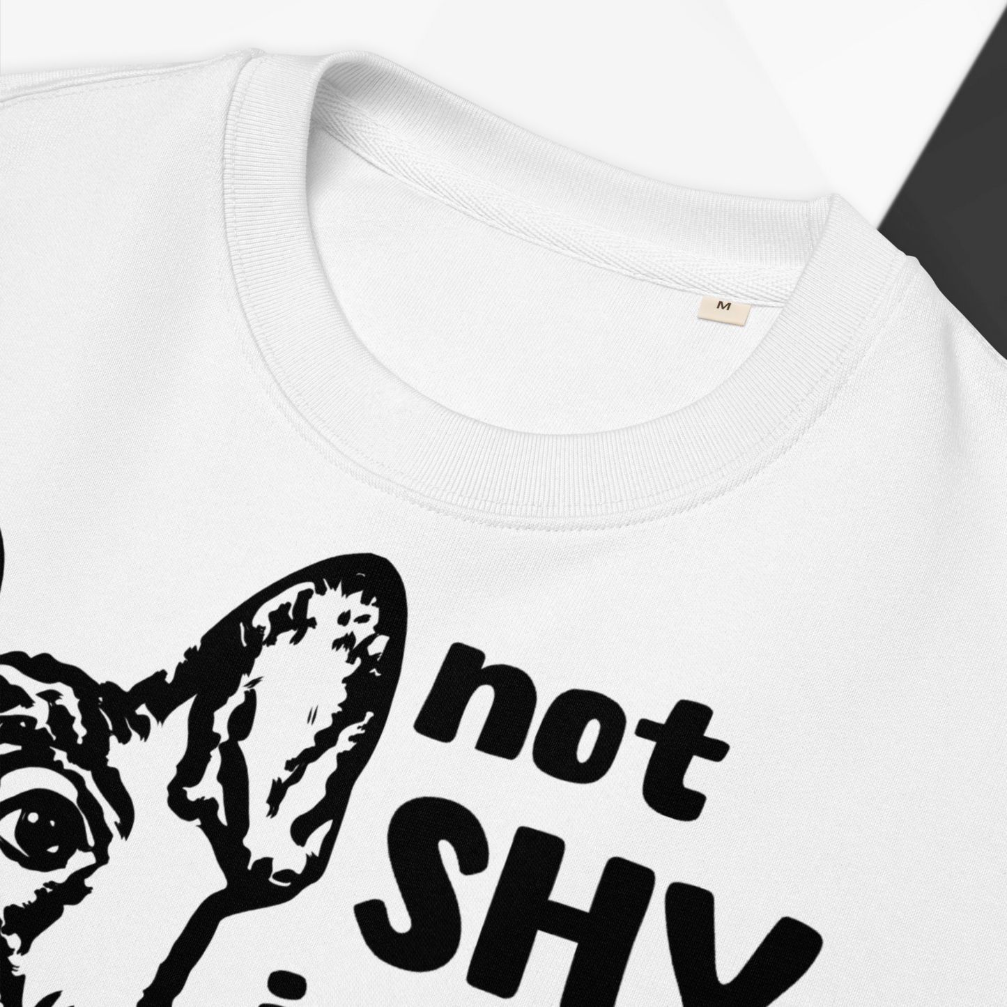 Sarkastická Mikina z Organické Bavlny s Vtipným Potiskem – Ekologická Móda s Nadhledem │ Caccao