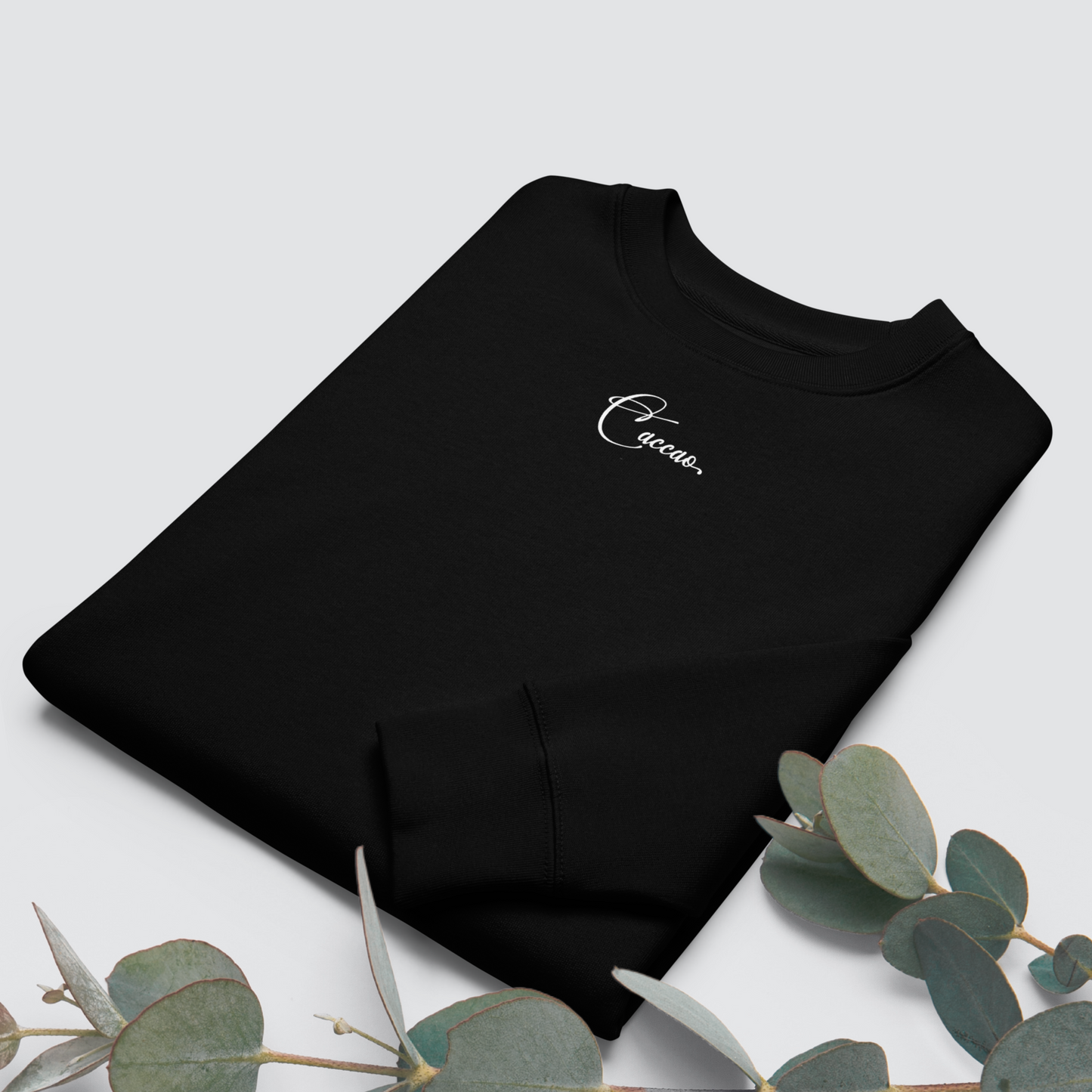 Unisex Eko Fair Trade ST/ST Hoodie without Hood "Keep Going" from Organic Cotton │ Cacao