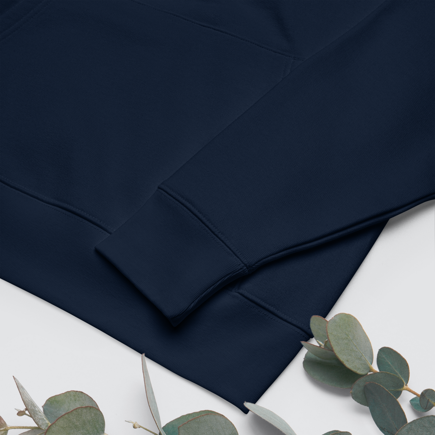 The Power to Keep Going: Motivational "Stay." Premium Eco Hoodie Made of Organic Cotton │ Caccao