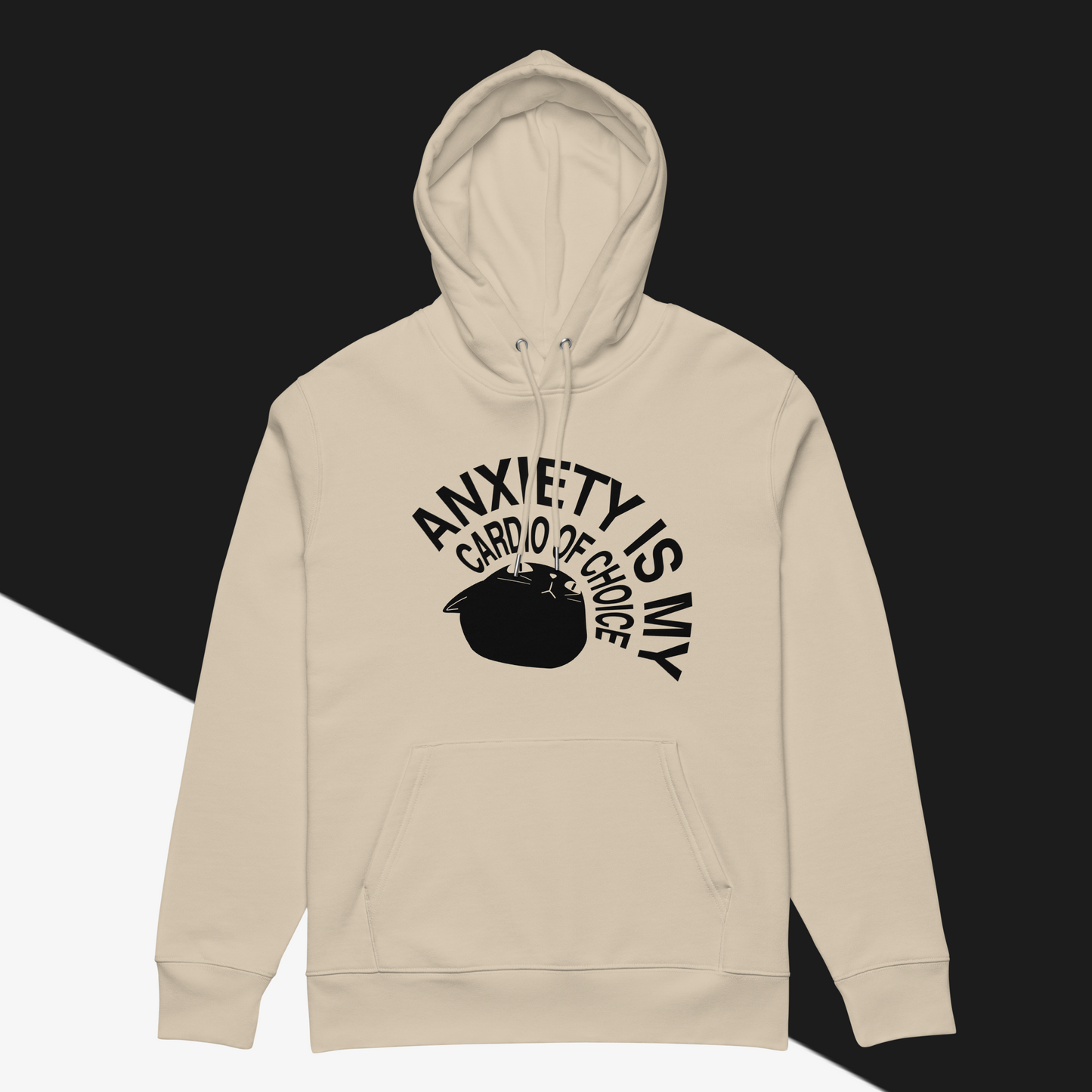 Style and Irony in One: Certified Sarcastic Organic Cotton Eco Sweatshirt⎜Caccao
