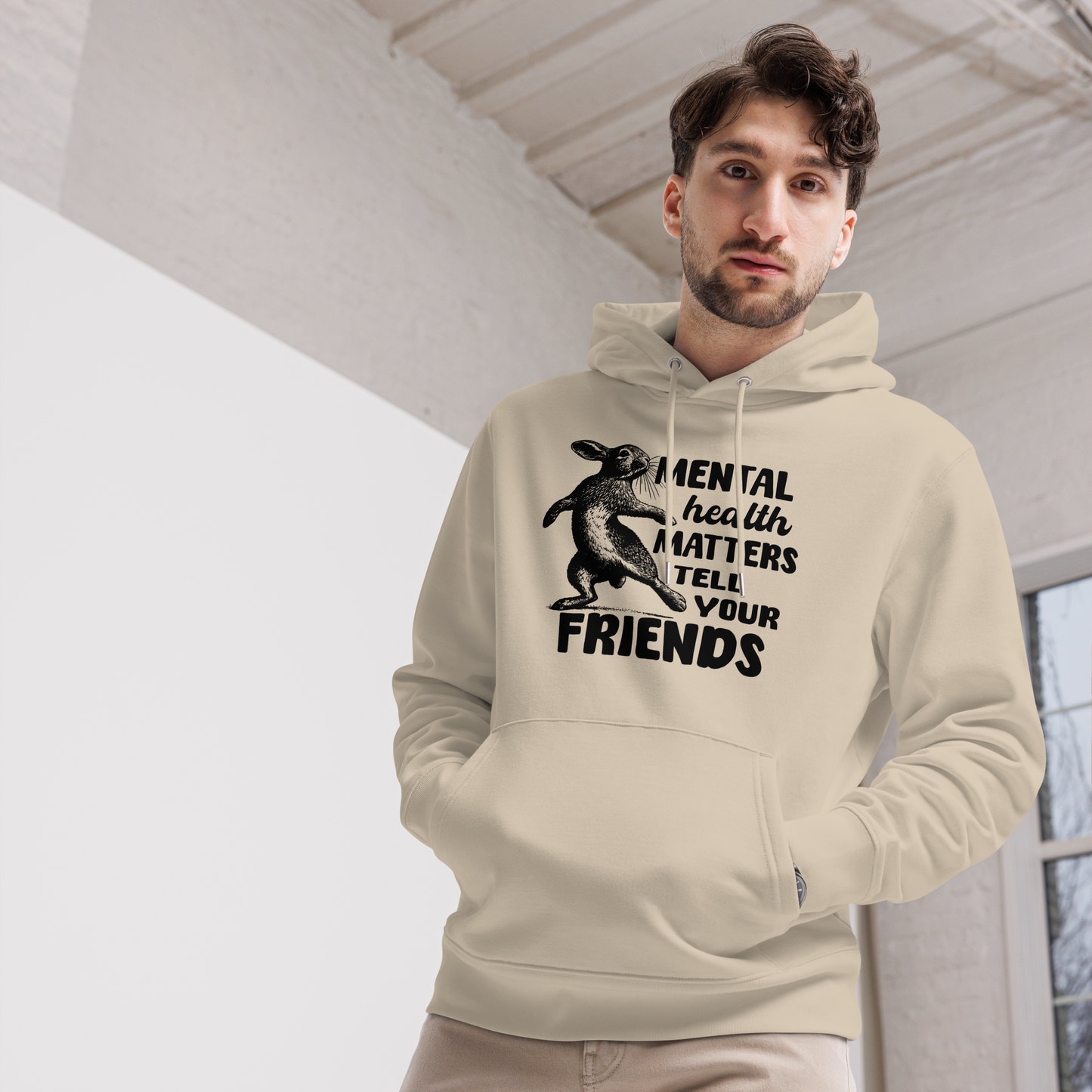 Uni Bio Eco Cotton Hoodie in Certified Fair Trade & Vegan Quality⎜Caccao