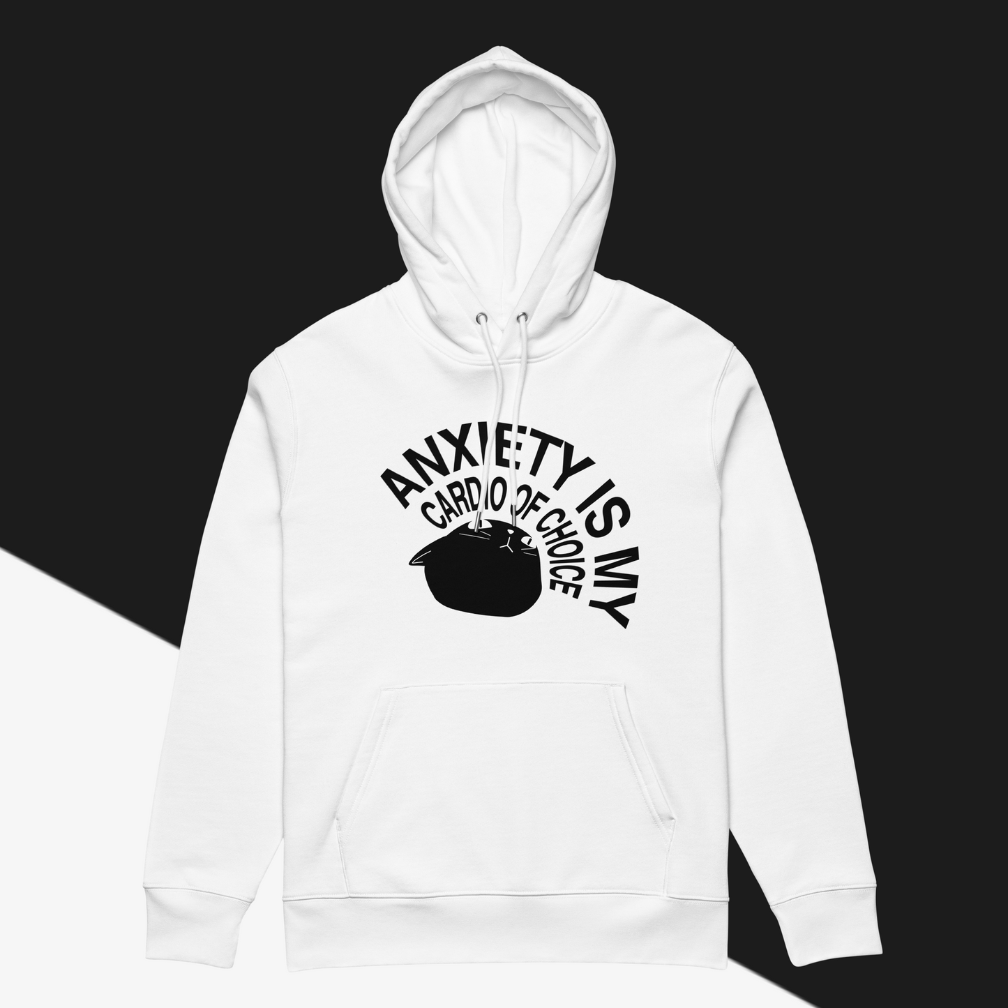 Style and Irony in One: Certified Sarcastic Organic Cotton Eco Sweatshirt⎜Caccao