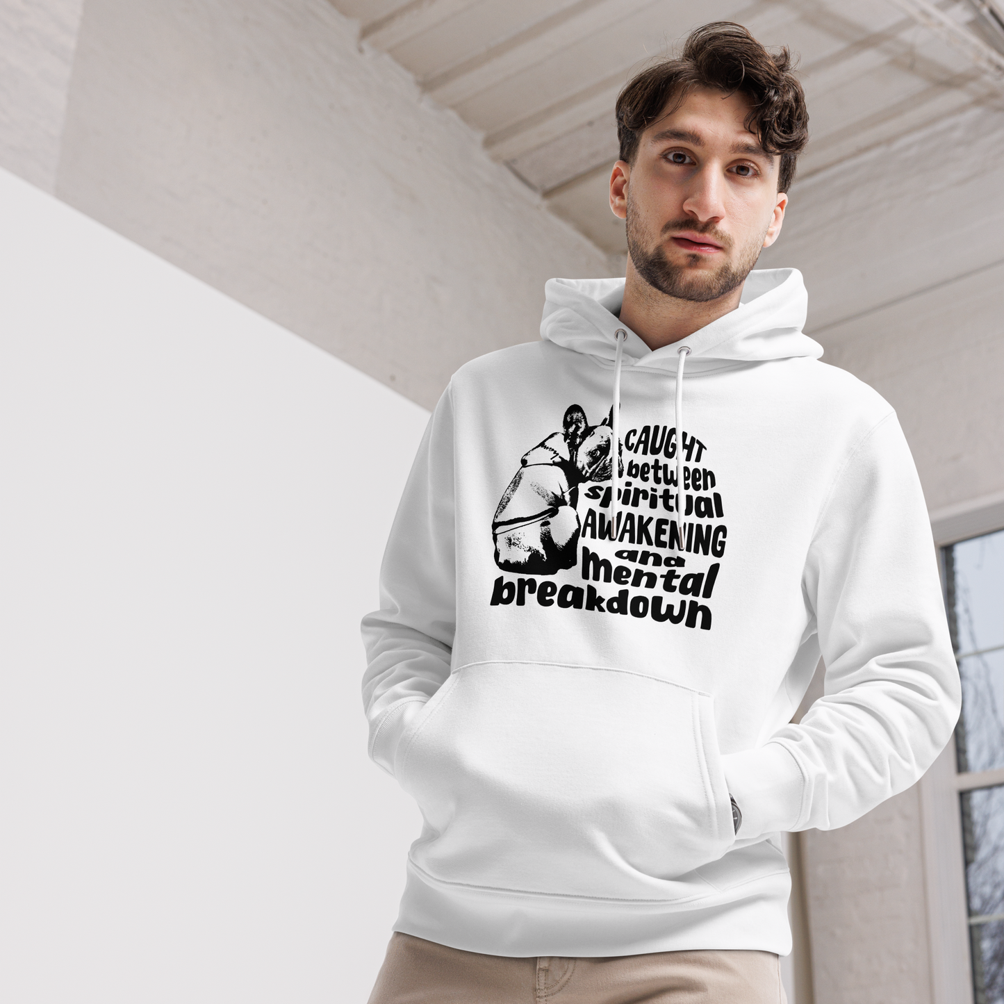 Unisex Organic Eco Cotton Hoodie in Certified Fair Trade & Vegan Quality⎜Caccao