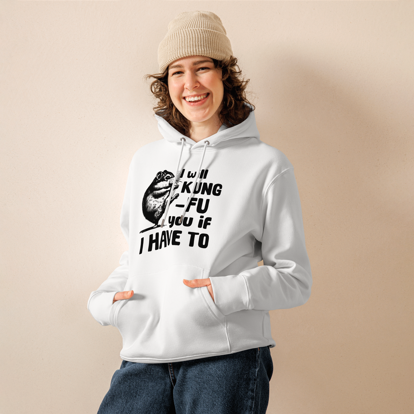 Uni Bio Eco Cotton Hoodie in Certified Fair Trade & Vegan Quality⎜Caccao