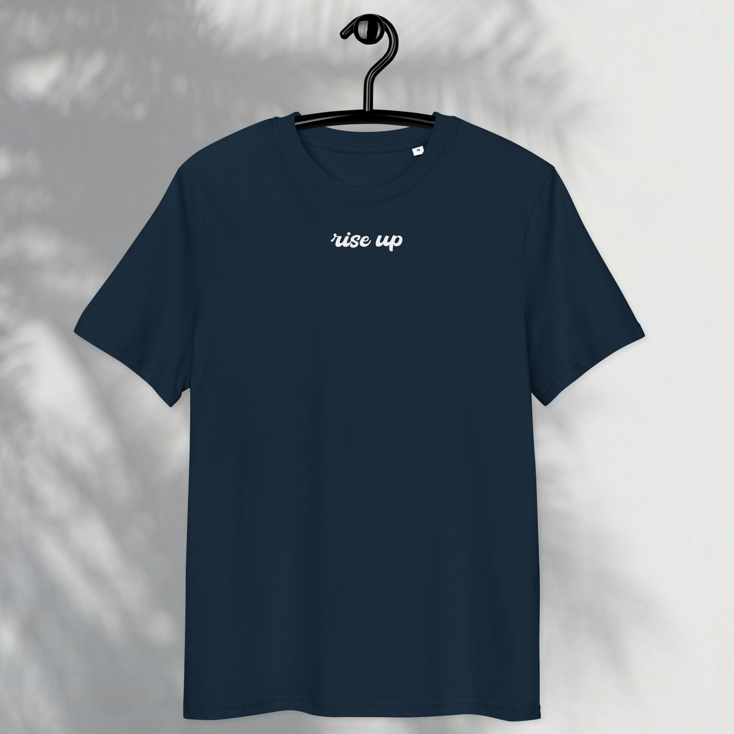 Minimalist Unisex "Rise Up" Organic Cotton T-Shirt: The Power of Simplicity and Courage │ Caccao