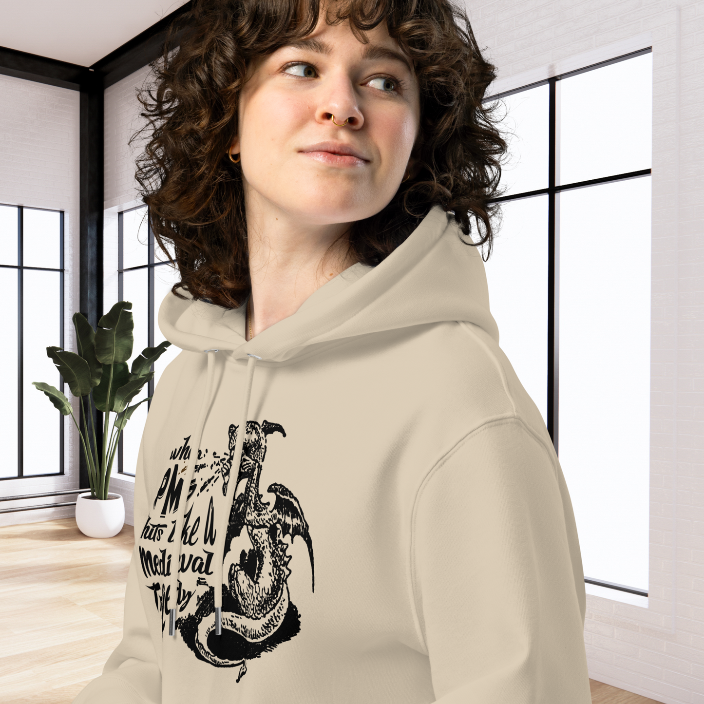 Unisex Organic Eco Cotton Hoodie in Certified Fair Trade &amp; Vegan Quality⎜Caccao
