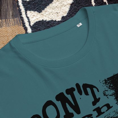 Uni Fair Trade 'Toxic' T-Shirt with the Theme of Black Humor and Hyperbole in Certified Quality⎜Caccao