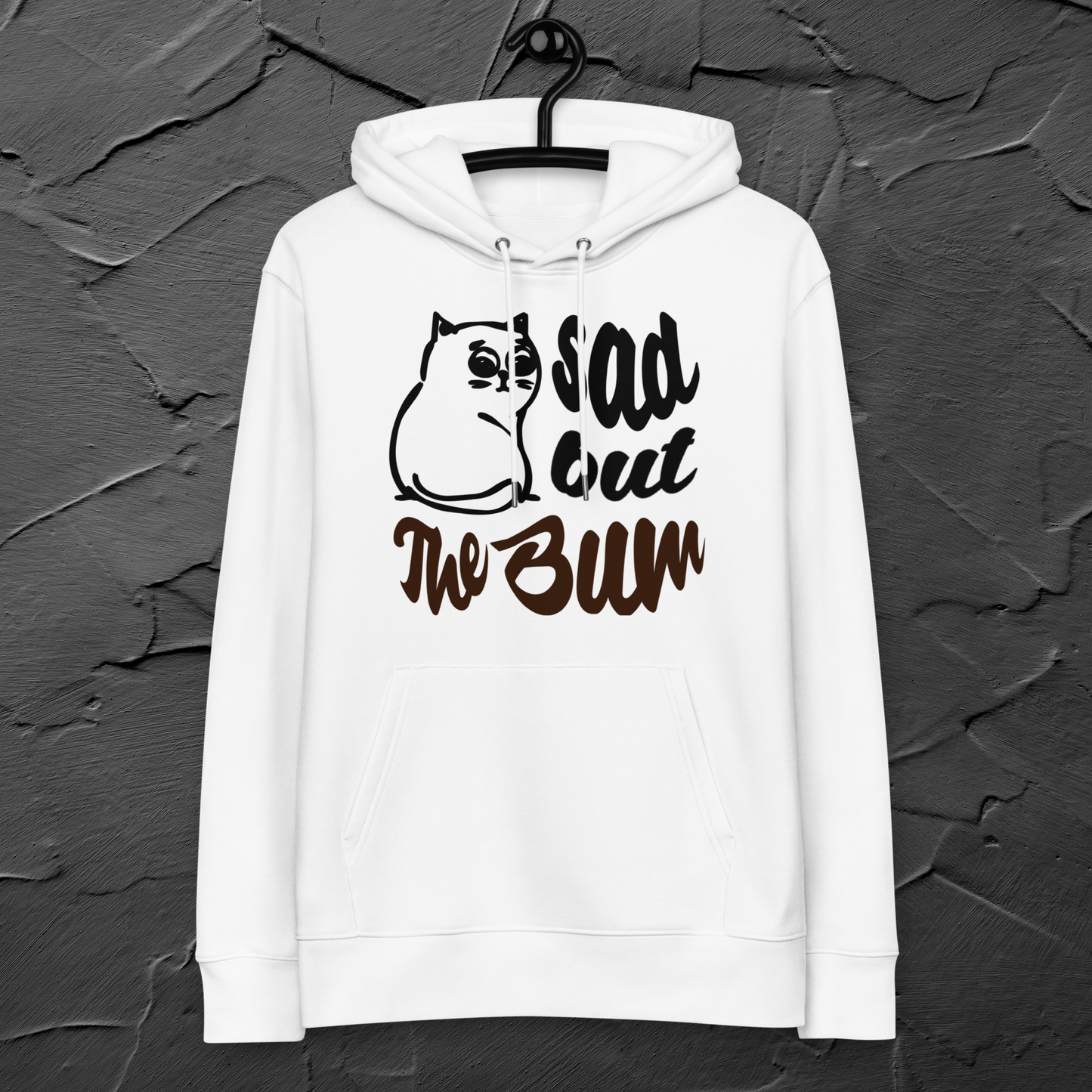 Unisex Organic Eco Cotton Hoodie in Certified Fair Trade &amp; Vegan Quality⎜Caccao