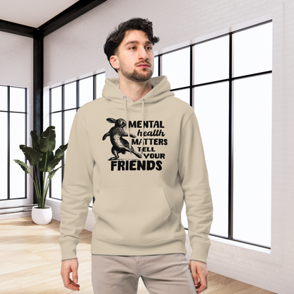 Uni Bio Eco Cotton Hoodie in Certified Fair Trade &amp; Vegan Quality⎜Caccao 
