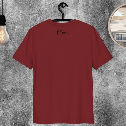 Uni Fair Trade 'Toxic' T-Shirt with the Theme of Black Humor and Hyperbole in Certified Quality⎜Caccao