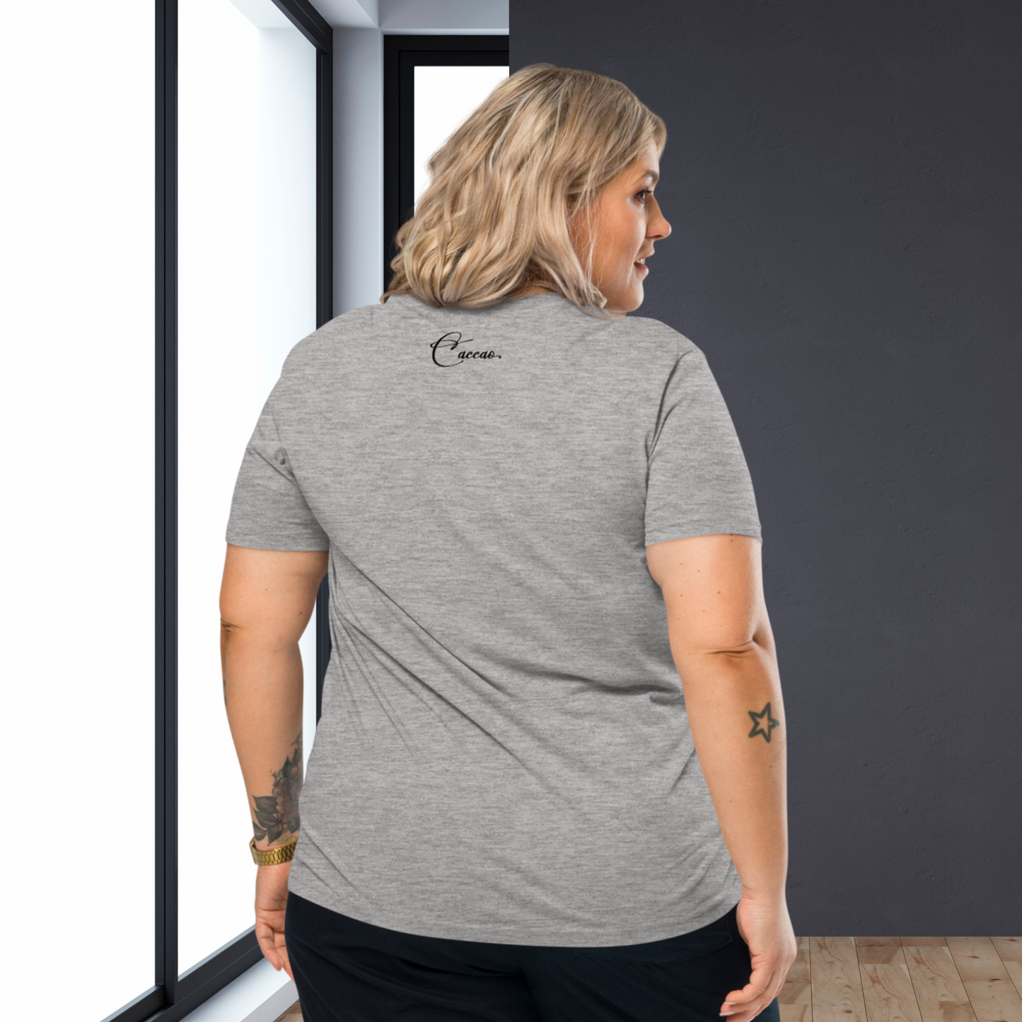 Uni Cotton "Cute but Crazy" Vintage T-Shirt in Fair Trade &amp; Vegan Quality⎜Caccao