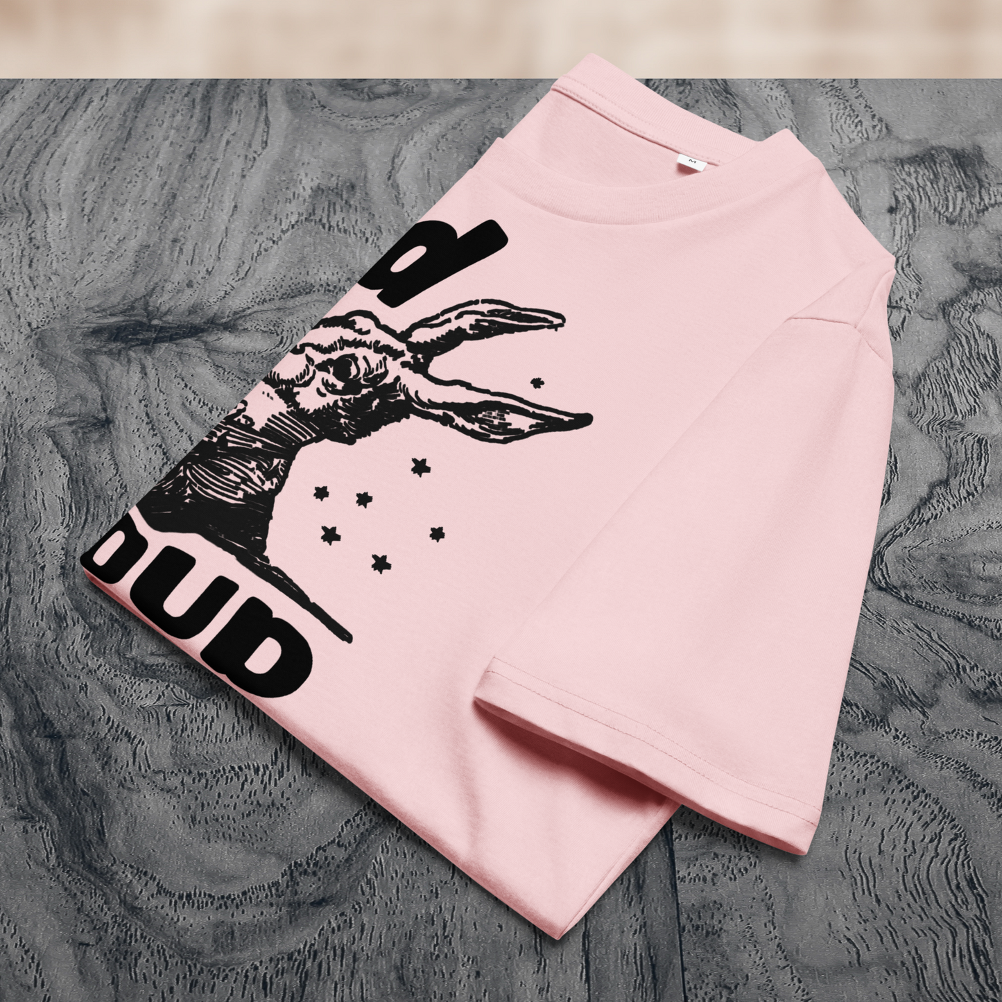 Uni Eko "Loud 'n Proud" Proud Organic Cotton T-Shirt in Certified Fair Trade, Slow Fashion, Organic and Vegan Regime │ Cacao