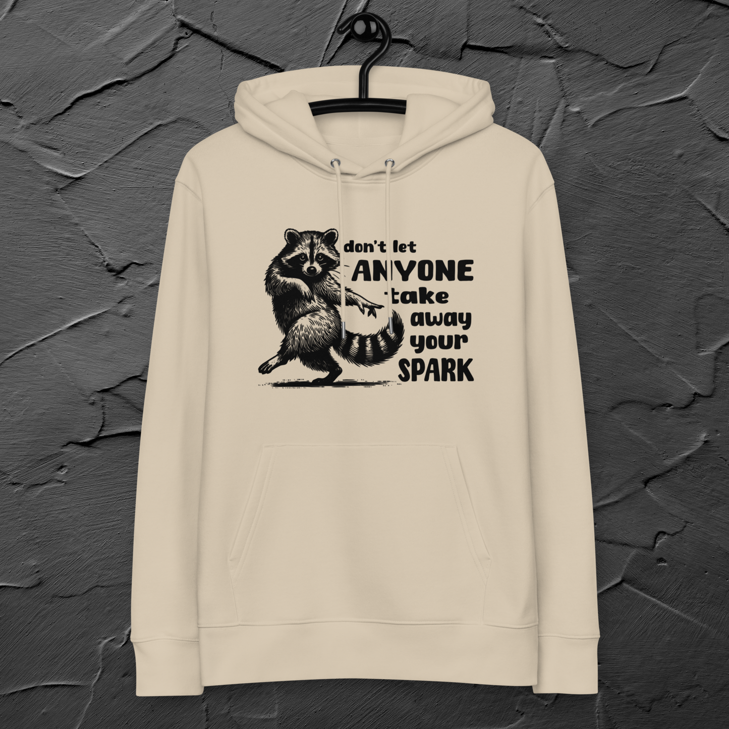 Uni Eco Raccoon Cutesy Hoody The Sweatshirt That Keeps Your Inner Sparkle │ Caccao