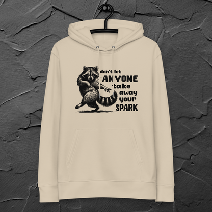 Uni Eco Raccoon Cutesy Hoody The Sweatshirt That Keeps Your Inner Sparkle │ Caccao