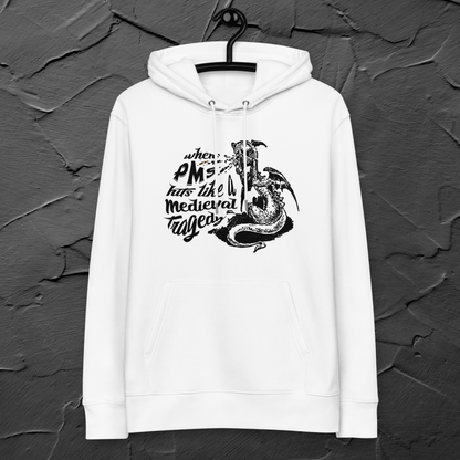 Unisex Organic Eco Cotton Hoodie in Certified Fair Trade &amp; Vegan Quality⎜Caccao