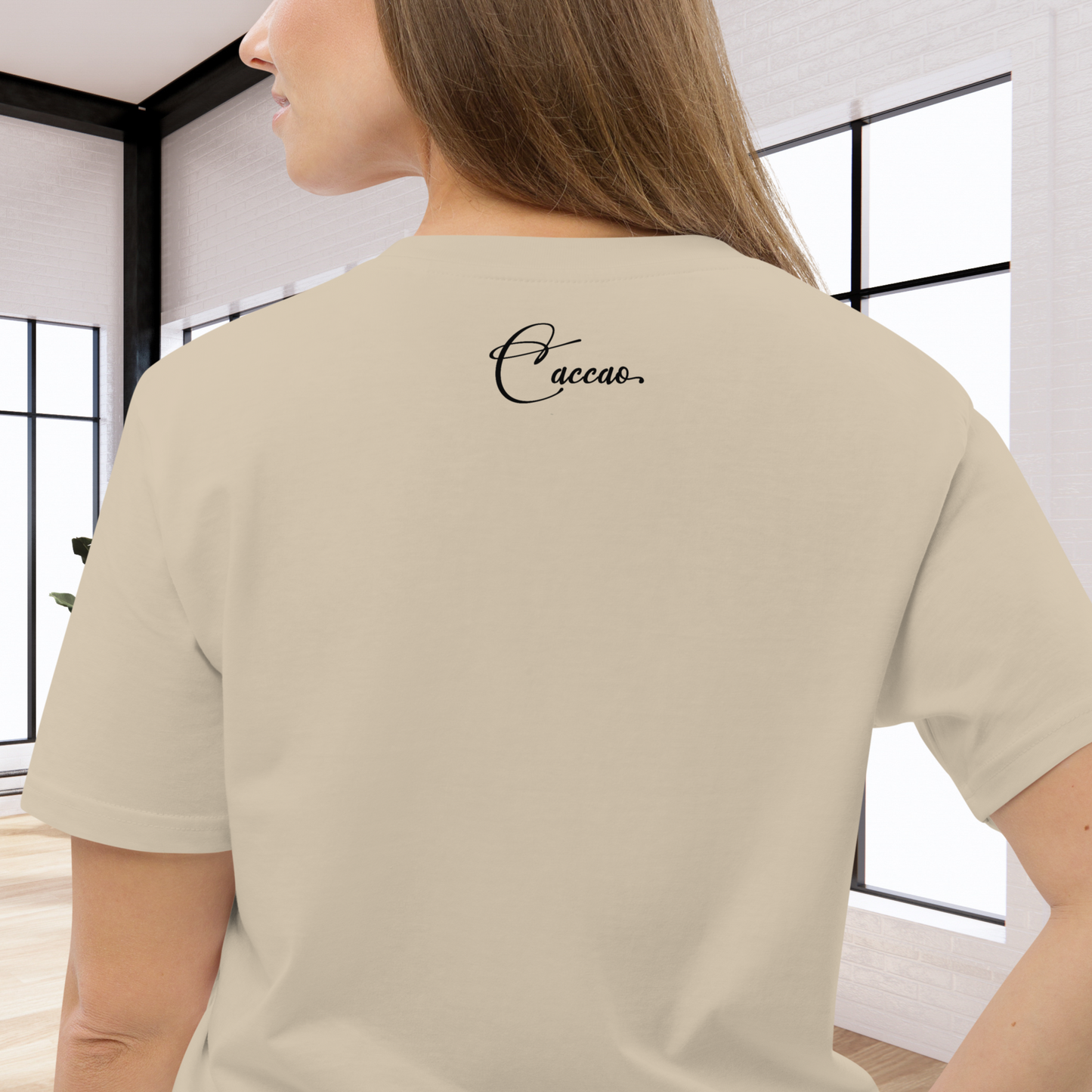 Unisex Organic Cotton "Defeated Sanity" T-Shirt in Premium Certified Quality⎜Caccao