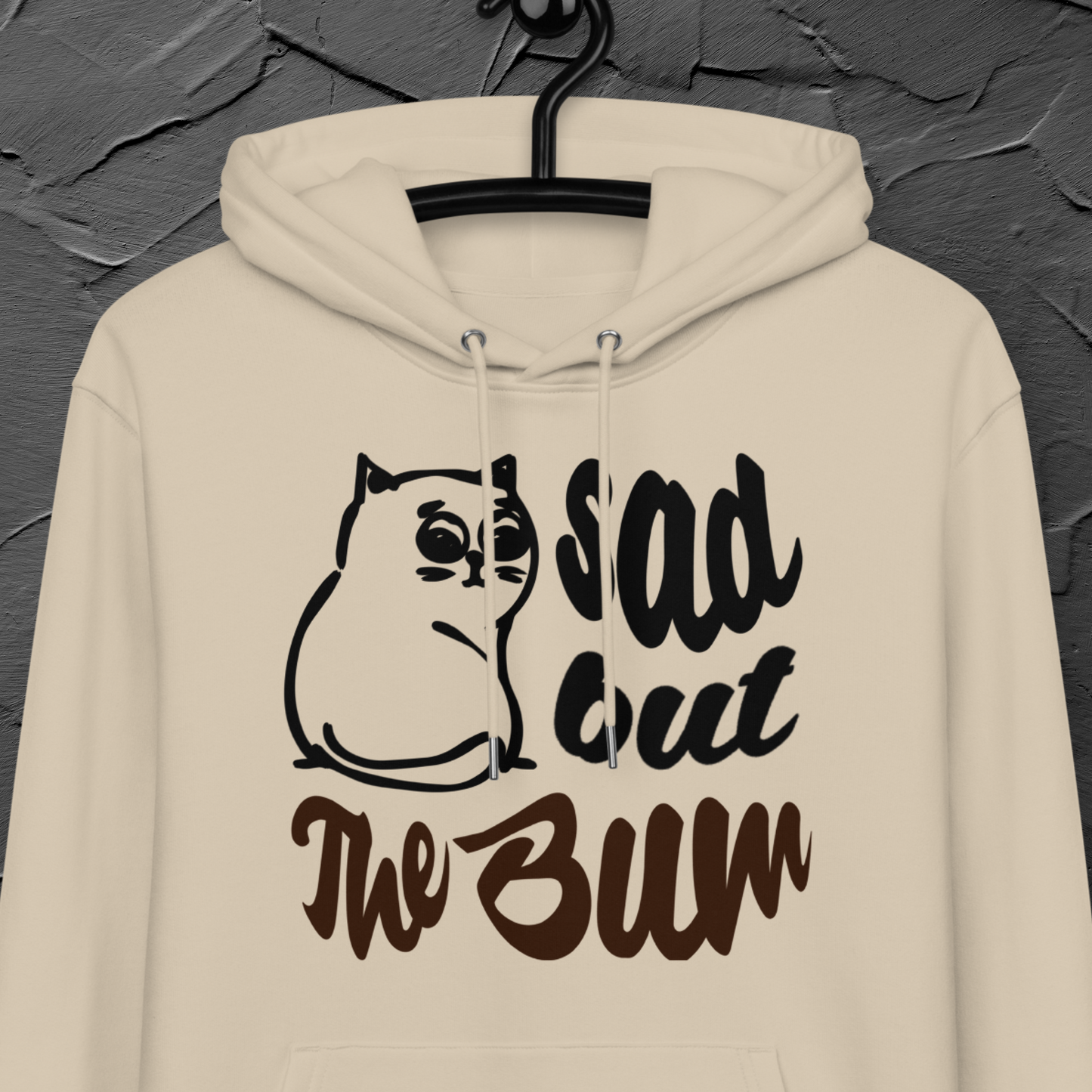 Unisex Organic Eco Cotton Hoodie in Certified Fair Trade &amp; Vegan Quality⎜Caccao