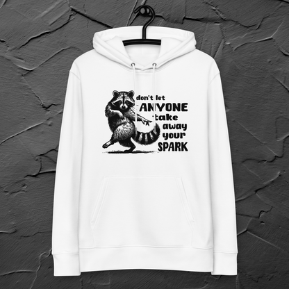 Uni Eco Raccoon Cutesy Hoody The Sweatshirt That Keeps Your Inner Sparkle │ Caccao