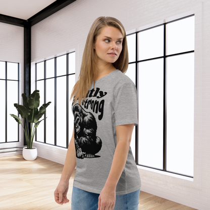 Eco Vegan Fair Trade "Gently Strong" Organic Cotton T-Shirt with Premium Certified Quality │ Caccao