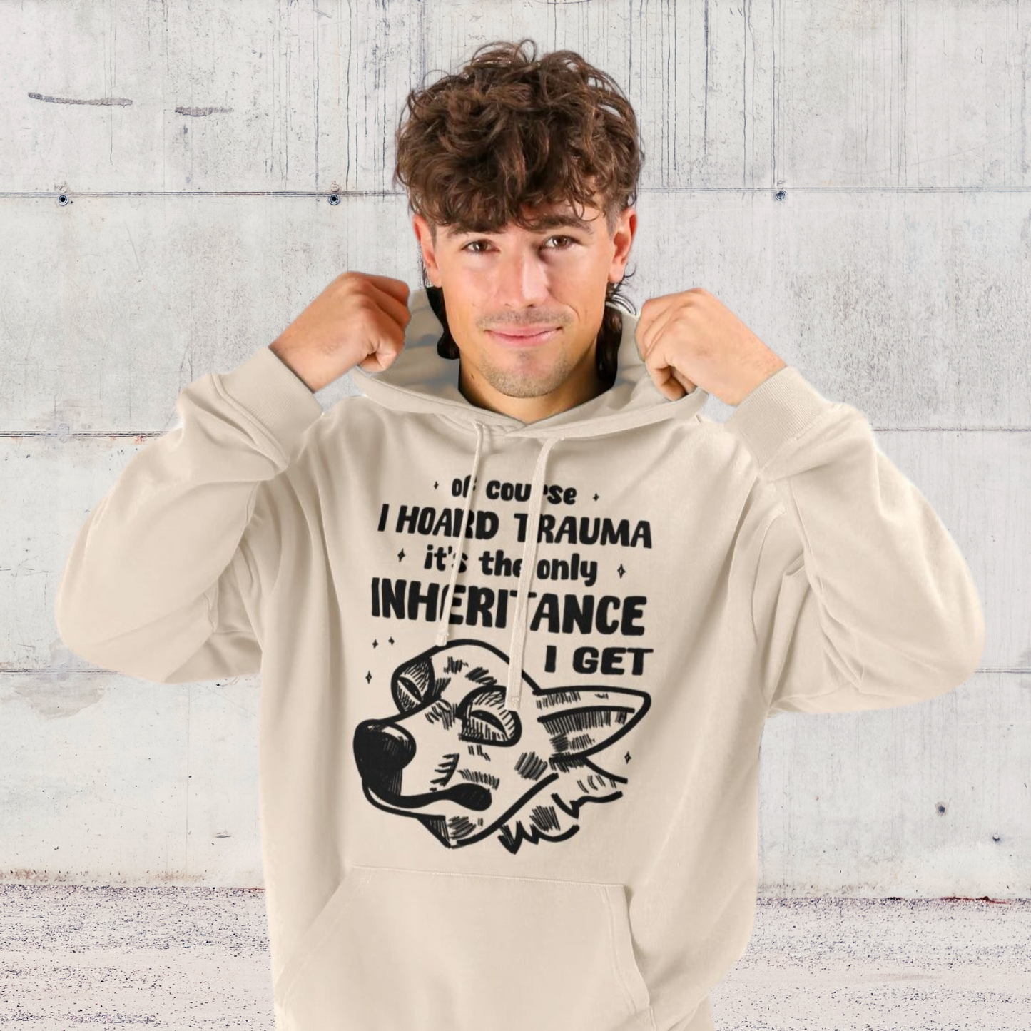 Uni Bold &amp; Funny Hoodie with Superstition and Sarcasm in Top Quality │ Caccao
