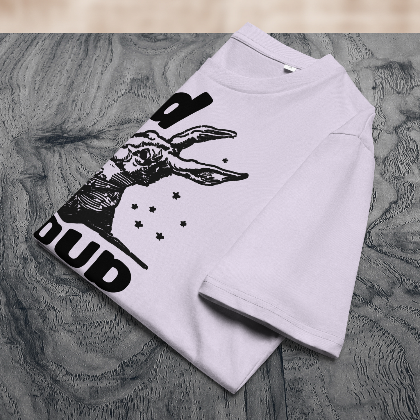 Uni Eko "Loud 'n Proud" Proud Organic Cotton T-Shirt in Certified Fair Trade, Slow Fashion, Organic and Vegan Regime │ Cacao