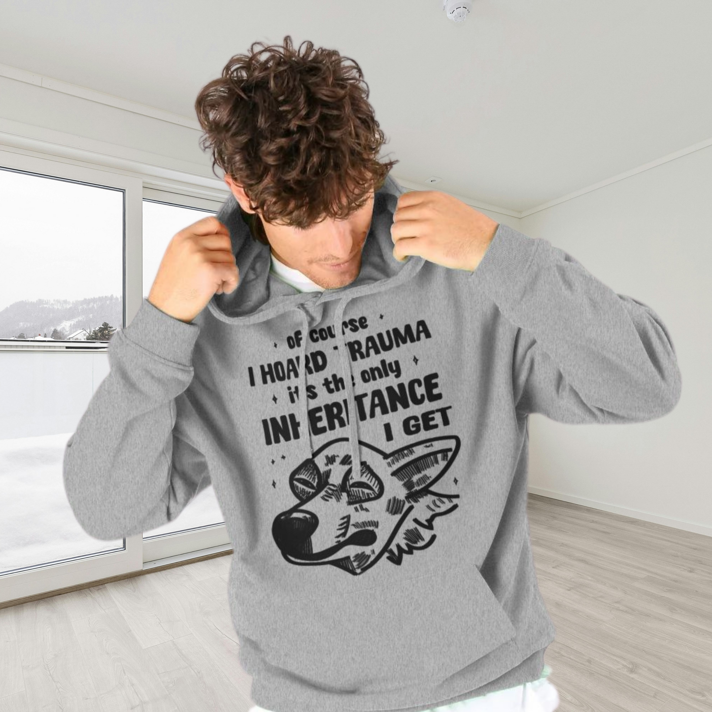 Uni Bold &amp; Funny Hoodie with Superstition and Sarcasm in Top Quality │ Caccao