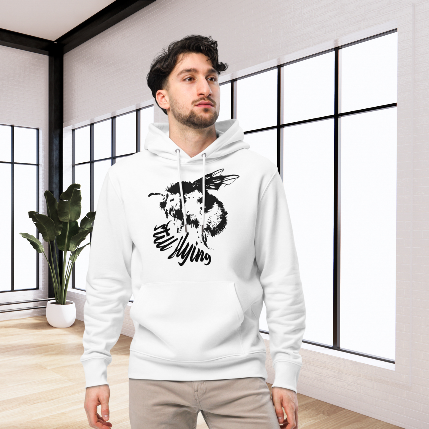 Stylish Uni Eco Hoody Still Flying – Sustainable Compass for Those Who Endured │ Caccao