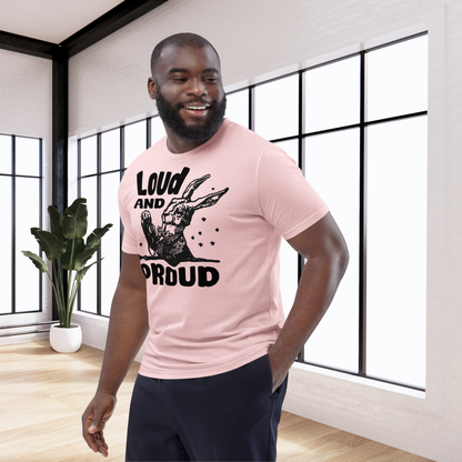 Uni Eko "Loud 'n Proud" Proud Organic Cotton T-Shirt in Certified Fair Trade, Slow Fashion, Organic and Vegan Regime │ Cacao