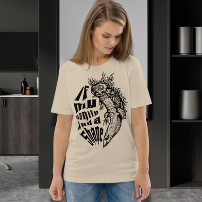 Existential Organic Cotton T-Shirt - Alternative Fashion in Premium Quality │ Caccao